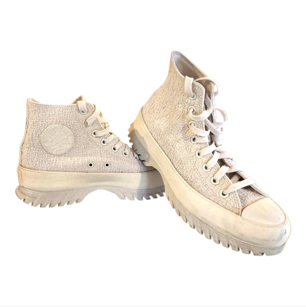 Converse Chuck Taylor White All Star Lugged 2.0 Jacquard Women's Size 9.5